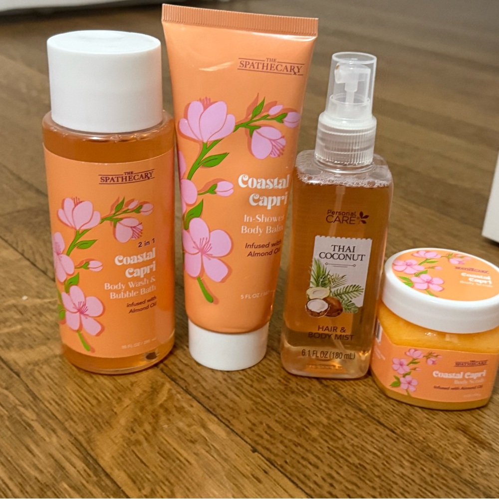 The Spathecary Coastal Capri Body Care Set